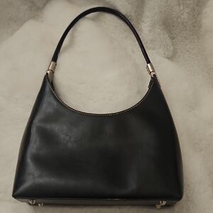 Elegant Black Leather Handbag
